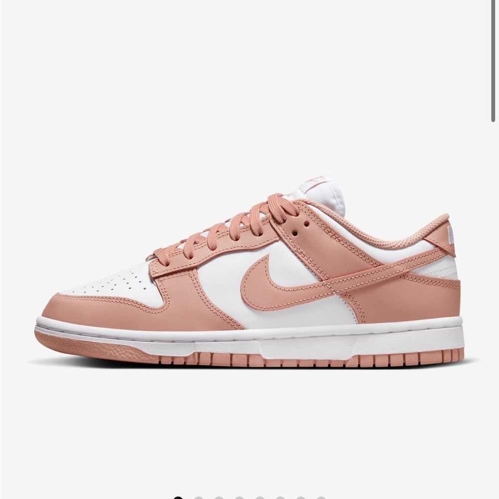 Nike Women's Blush and White Sneakers